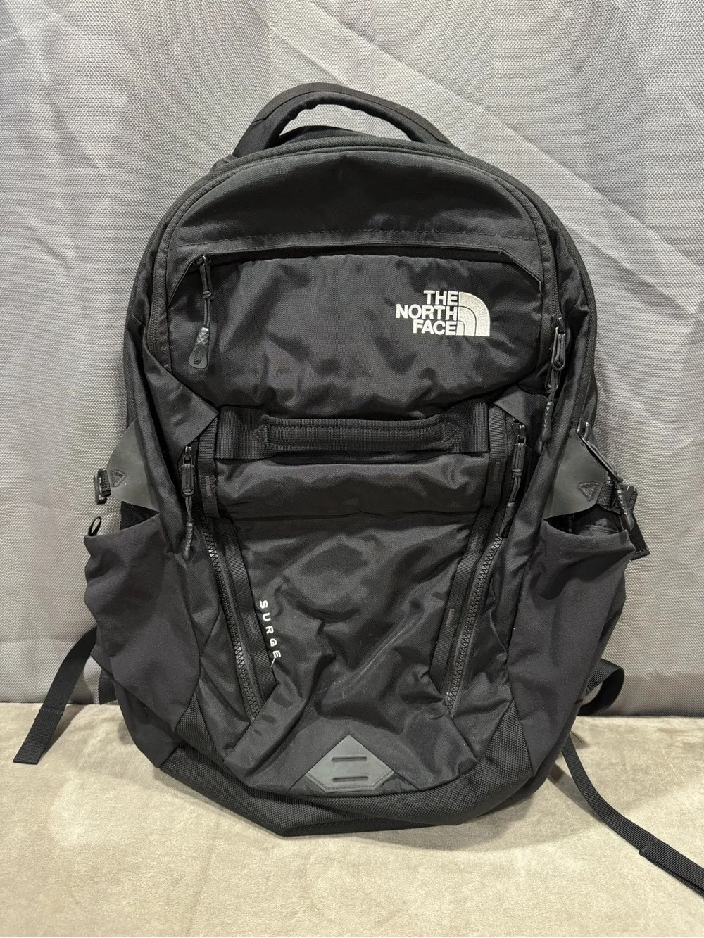 The North Face Black Surge Backpack